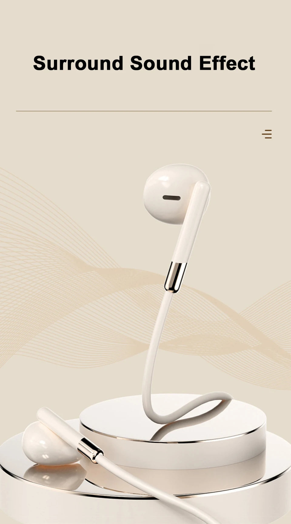 For Samsung Earplugs Dolby Surround Sound With Mic Type C 3.5mm Music Wired Headphones For Samsung Galaxy S25 S24 S23 S22 Ultra