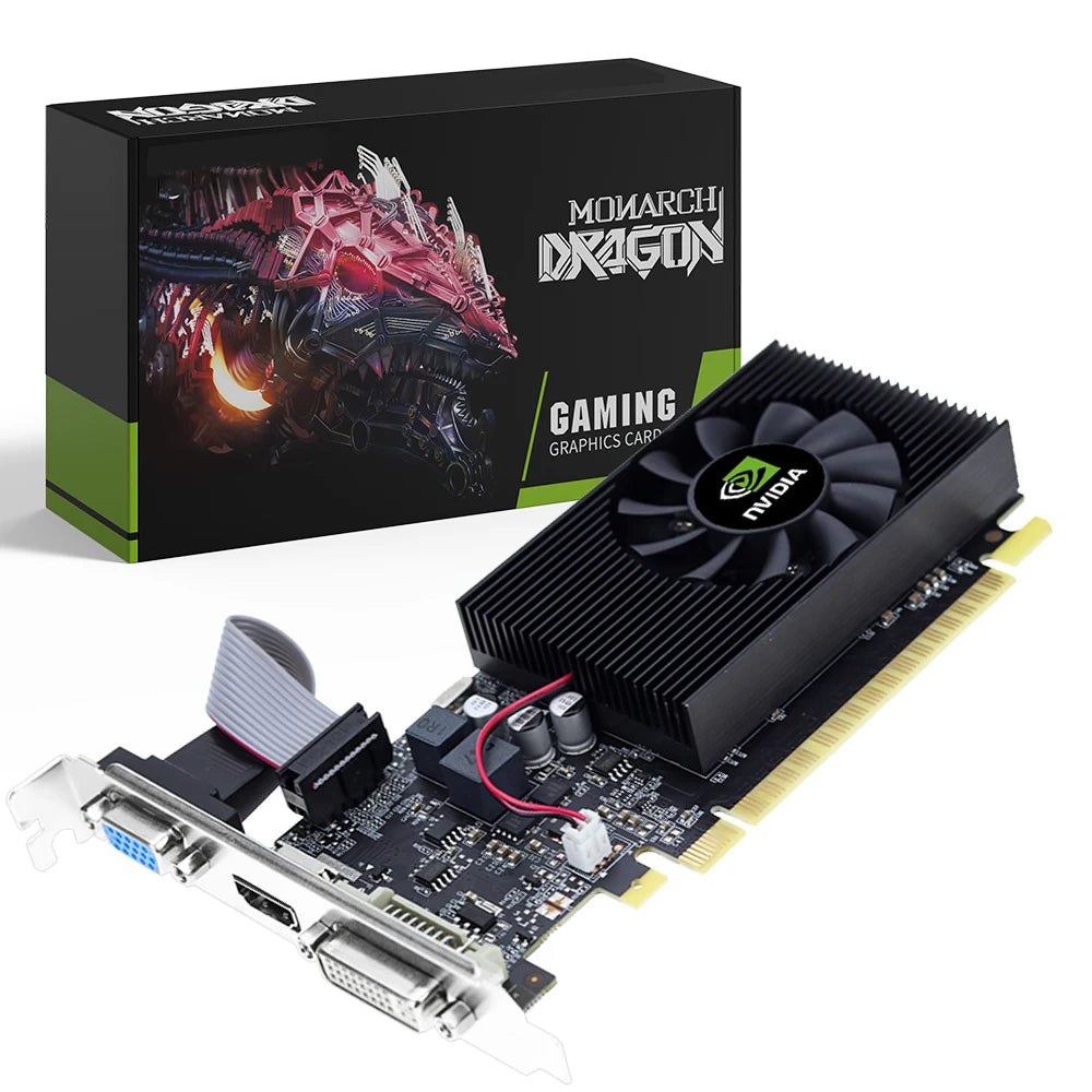 Graphics Cards SOYO NVIDIA GT730 4G GDDR3 128bit Video Card HDMI+DP+DVI For Desktop Gaming Computer Components GPU GT 730