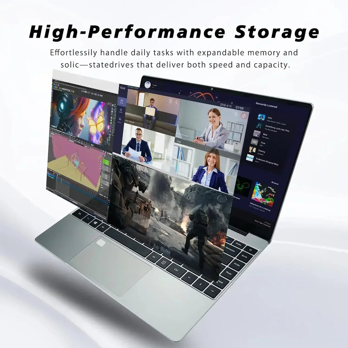 2026 Intel Core i9-9880H Notebook Windows 11 Pro 15.6 inch Laptop 32GB RAM 1TB/2TB SSD Office Game Laptops IPS 1920x1080 FHD