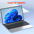 2026 Intel Core i9-9880H Notebook Windows 11 Pro 15.6 inch Laptop 32GB RAM 1TB/2TB SSD Office Game Laptops IPS 1920x1080 FHD