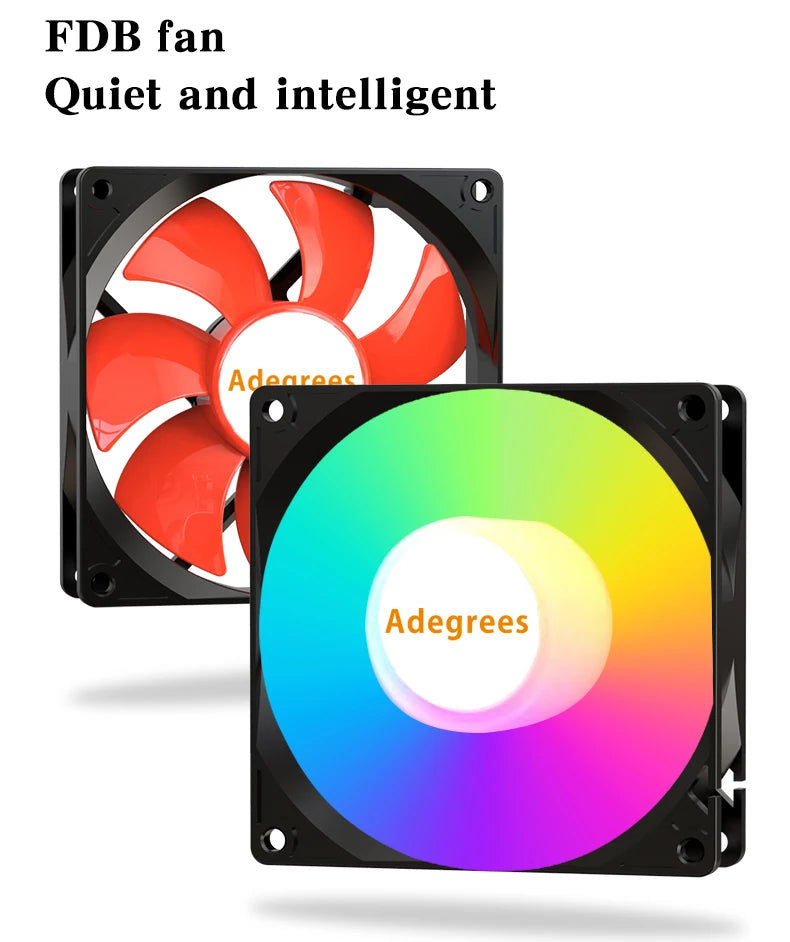 CPU Air Cooler X79 X99 3Pin PWM 4Pin Quiet Processor Cooling Fan For Intel LGA 1151 1155 1200 1700 2011 AMD AM3 AM4 PC Radiator