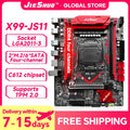 JIESHUO X99-JS11 Motherboard Set Kit With LGA2011-3 Xeon E5 2682V4  DDR4 16GB 2133MHZ RAM Memory NVME M.2 SATA support TPM 2.0