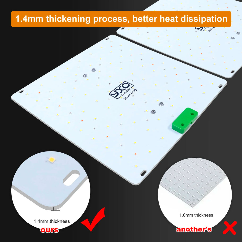 Super Bright Sam-ung Quantum Dot LM301H EVO Dimmable 85W 180W LED Plant Growth Light for Indoor Gardening And Agriculture