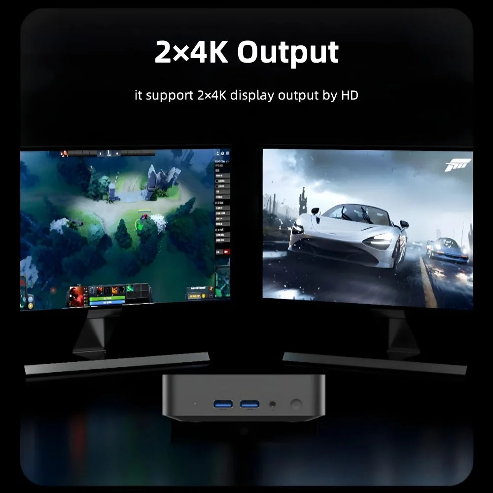 Windows 11 MiniPC Intel Core i9 10980HK Intel N150 16GB 32GB RAM WIFI6 BT5.2 4K 1TB 2TB SSD 1000Mbps Protable Gaming Computer PC