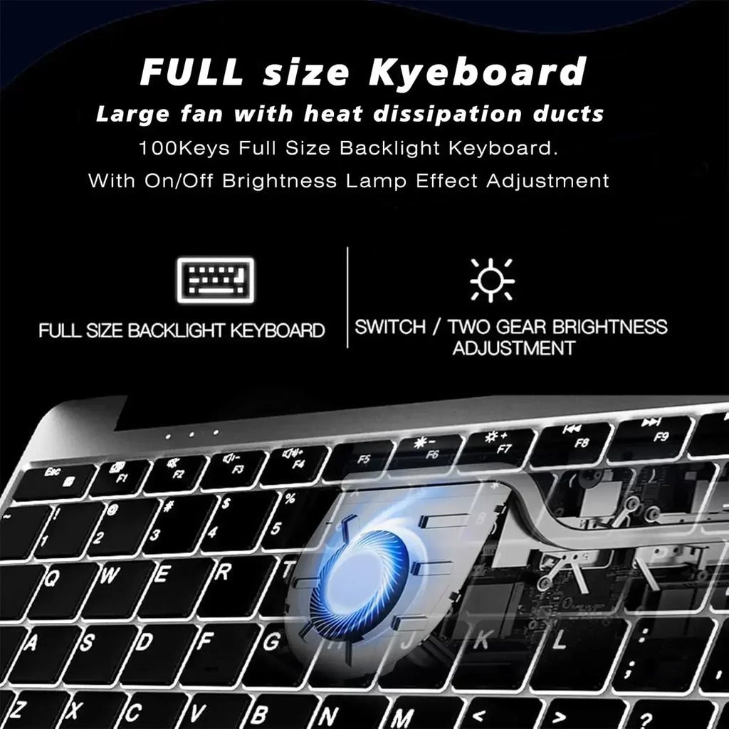2026 Intel Core i9-9880H Notebook Windows 11 Pro 15.6 inch Laptop 32GB RAM 1TB/2TB SSD Office Game Laptops IPS 1920x1080 FHD
