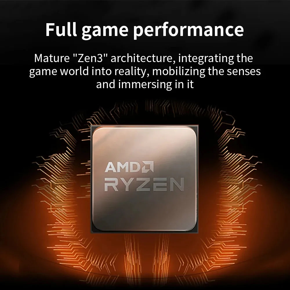 AMD Ryzen 7 5700X CPU AMD R7 5700X Processor Up to 4.6GHz 8-Core 16-Thread Socket AM4 Desktop Gaming CPU for PC Gamer