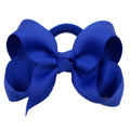 Cute Baby Girls Hair Bows Hair Ties Kids Hair Bands 3inch Bows Ponytail Holder Ties Children Kids Hair Accessories