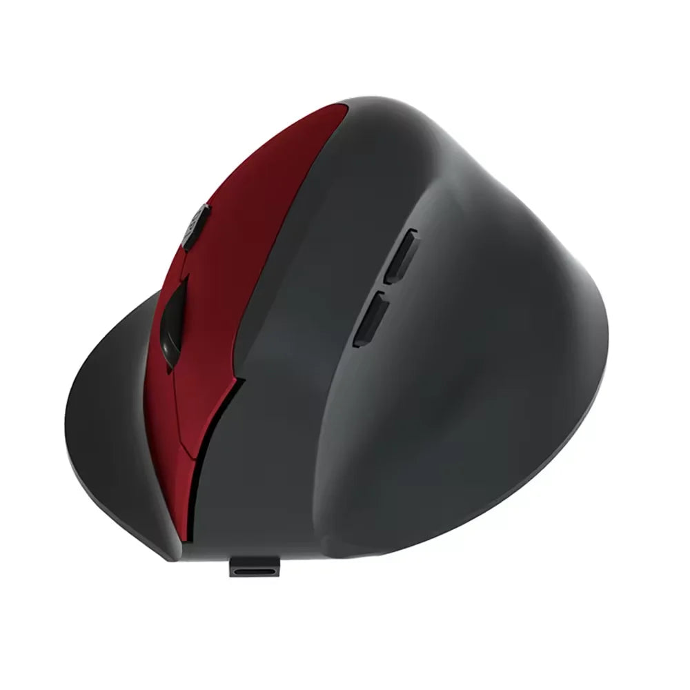 Mouse Wired Vertical Mouse Ergonomic Rechargeable 3200DPI Optional Portable Gaming Mouse for Mac Laptop PC Computer