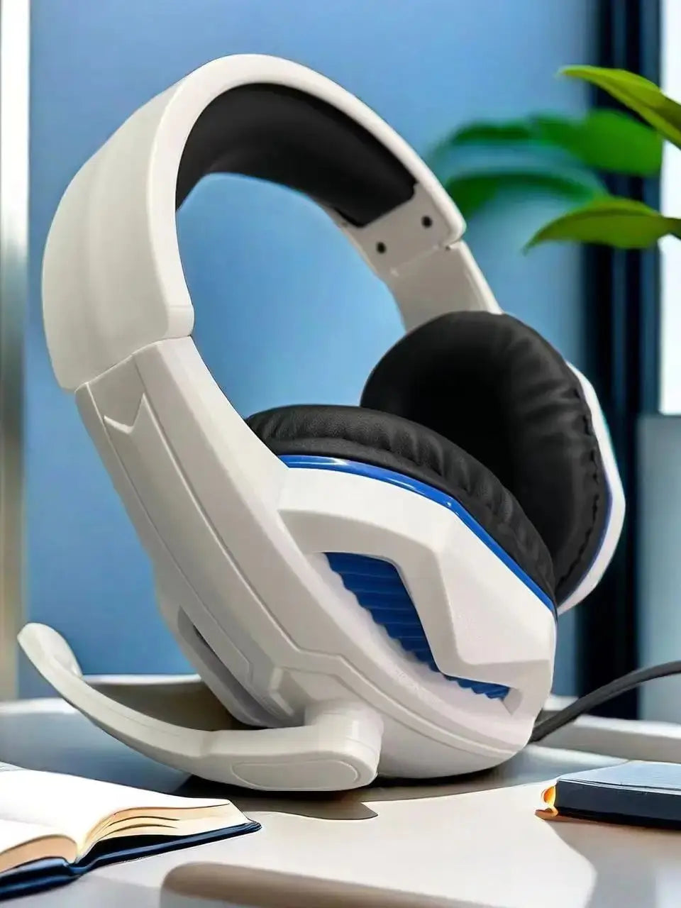H4 has wired headphones, PS4 gaming headphones, computer headphones, music headphones, online course and conference use, birthda