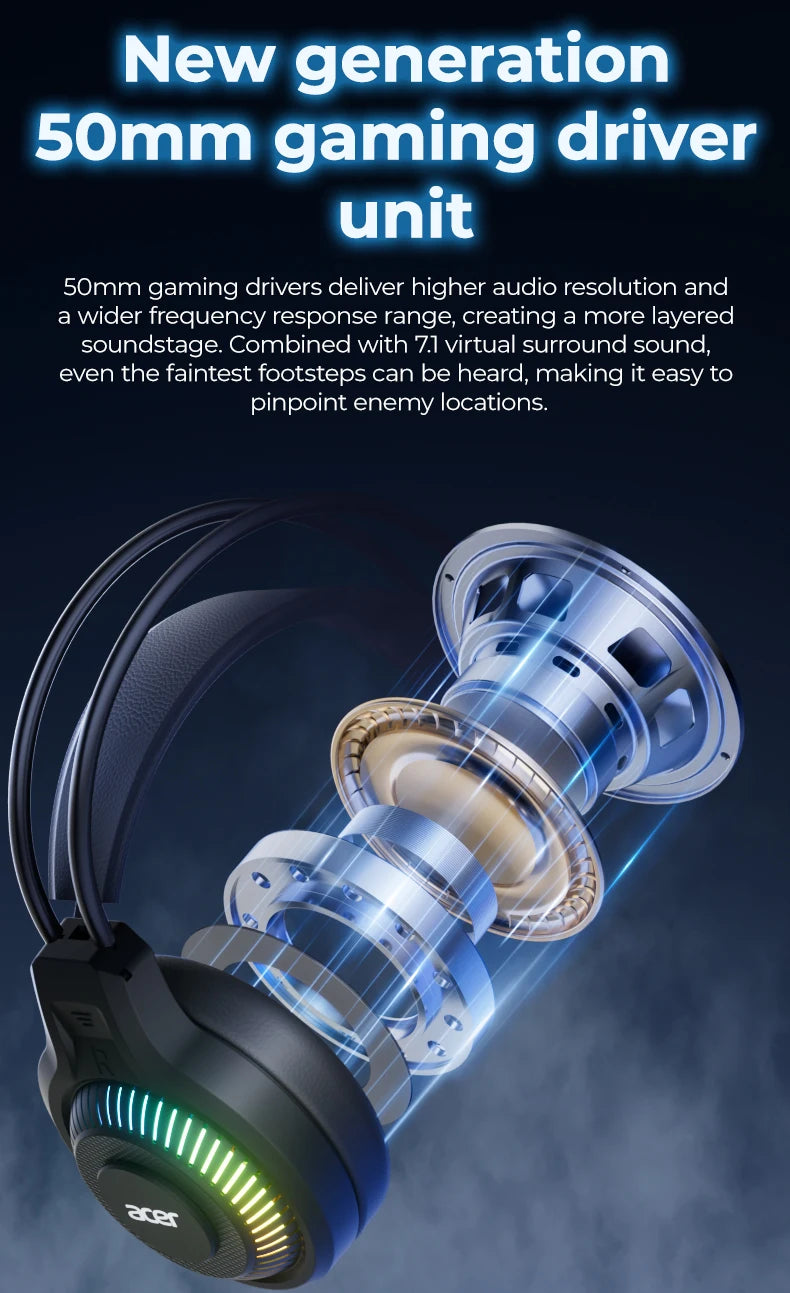 RGB Cool Lighting Wired Earphones Low latency Headphones with Mic Breathable Comfortable Earbuds Surround Sound Effects for Game