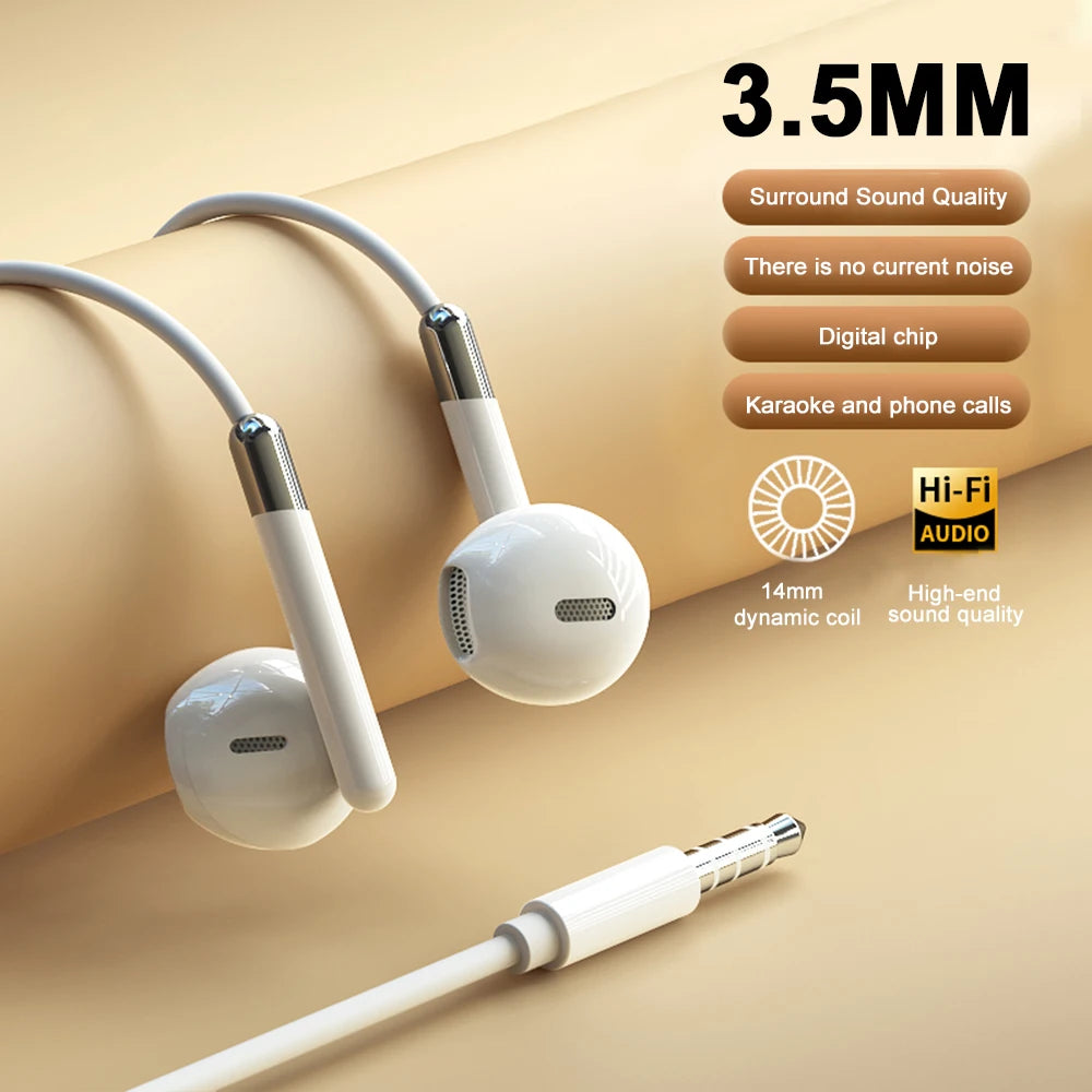 For Samsung Earplugs Dolby Surround Sound With Mic Type C 3.5mm Music Wired Headphones For Samsung Galaxy S25 S24 S23 S22 Ultra