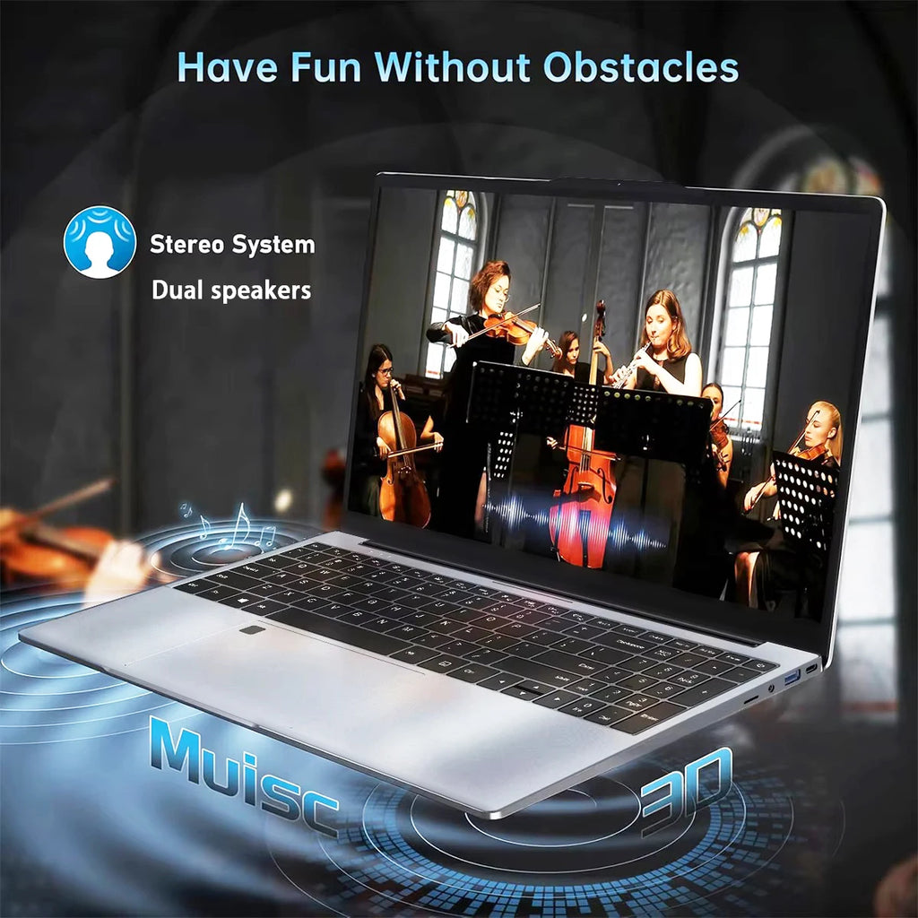 2026 15.6 Inch Gaming Laptop Intel Core i9 10980HK 32GB RAM 2TB SSD Win 11 Pro Fingerprint Unlock Backlit Keyboard Computer  PC
