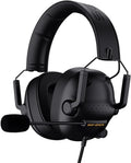 SENZER SG500 Surround Sound Pro Gaming Headset with Noise Cancelling Microphone-Portable Foldable Headphones for PC,PS4,PS5,Xbox