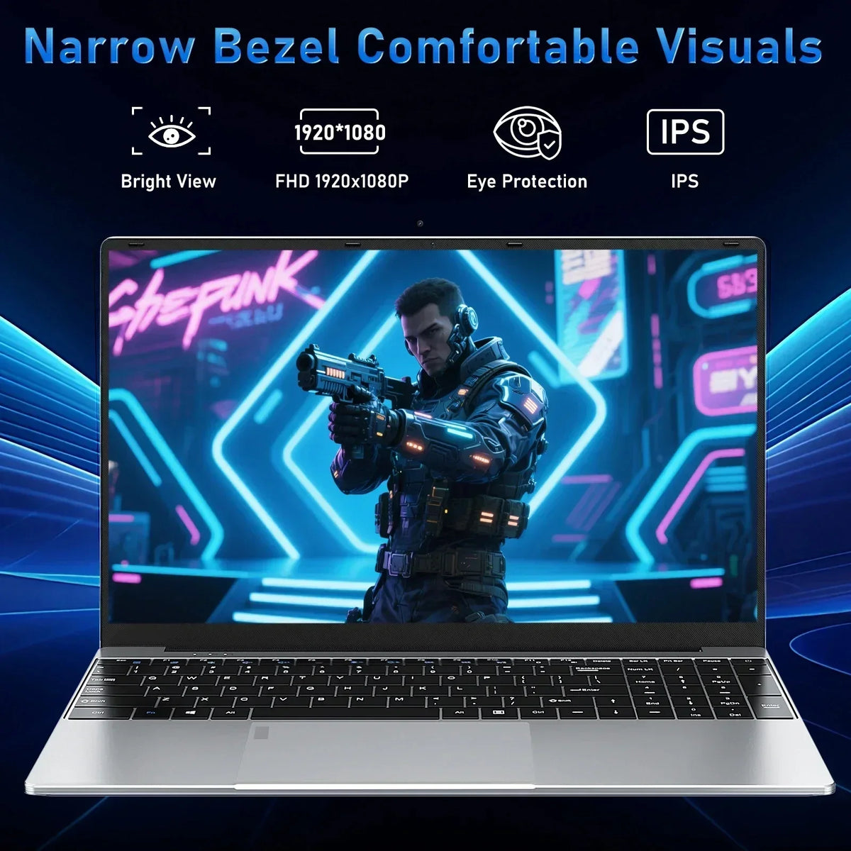2026 Intel Core i9-9880H Notebook Windows 11 Pro 15.6 inch Laptop 32GB RAM 1TB/2TB SSD Office Game Laptops IPS 1920x1080 FHD