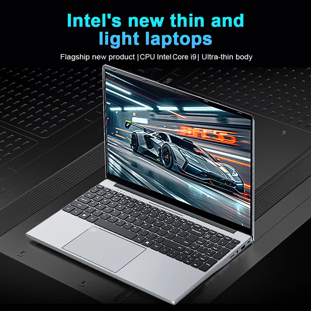 2026 15.6 Inch Gaming Laptop Intel Core i9 10980HK 32GB RAM 2TB SSD Win 11 Pro Fingerprint Unlock Backlit Keyboard Computer  PC