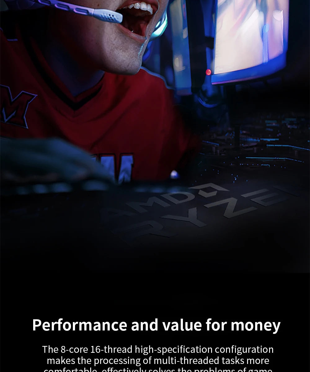 AMD Ryzen 7 5700X CPU AMD R7 5700X Processor Up to 4.6GHz 8-Core 16-Thread Socket AM4 Desktop Gaming CPU for PC Gamer