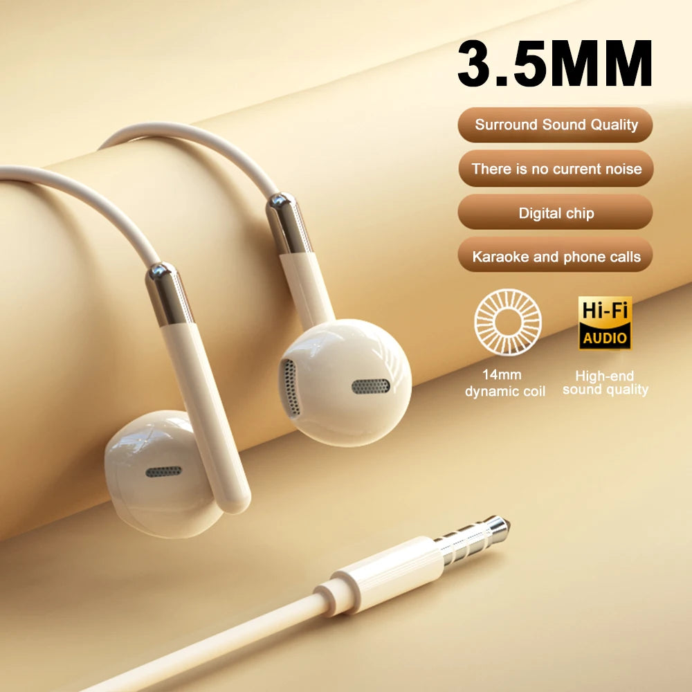 For Samsung Earplugs Dolby Surround Sound With Mic Type C 3.5mm Music Wired Headphones For Samsung Galaxy S25 S24 S23 S22 Ultra