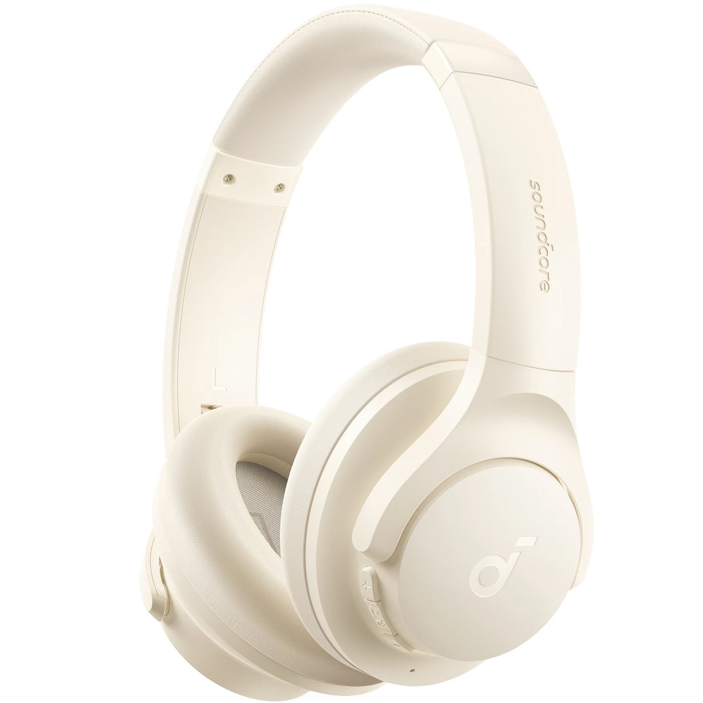 Soundcore by Anker Q20i Hybrid Active Noise Cancelling Headphones, Wireless Over-Ear Bluetooth, 40H ANC Playtime, Hi-Res Audio