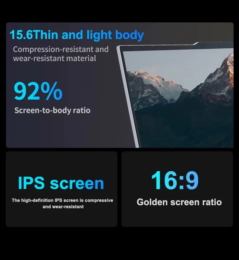 2026 15.6 Inch Gaming Laptop Intel Core i9 10980HK 32GB RAM 2TB SSD Win 11 Pro Fingerprint Unlock Backlit Keyboard Computer  PC