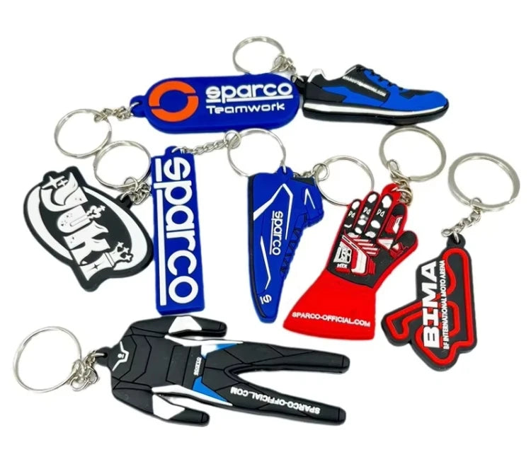 Custom PVC Keychains Customize Soft Rubber Keychain with Design&Logo DIY Silicone Key Personalized Durable PVC Key Chain for Key