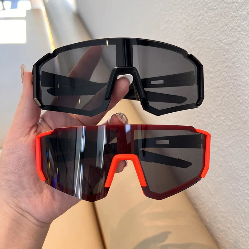 1/2pcs Cycling Sunglasses Women UV400 Sandproof Eye Protector Sun Glasses Outdoor Sports Goggle Protection Anti Radiation Lens