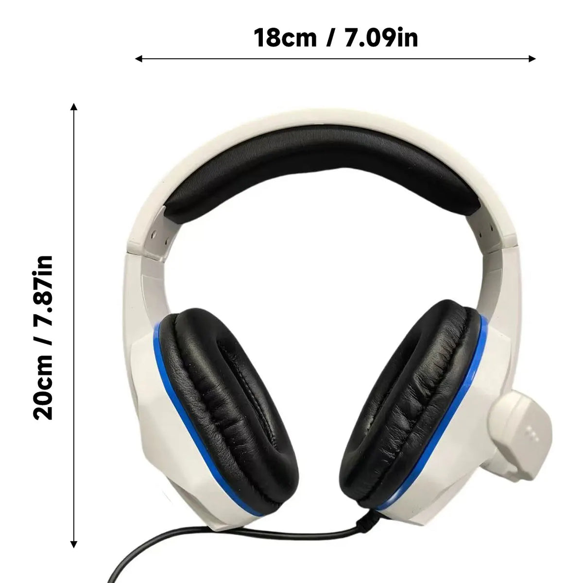 H4 has wired headphones, PS4 gaming headphones, computer headphones, music headphones, online course and conference use, birthda