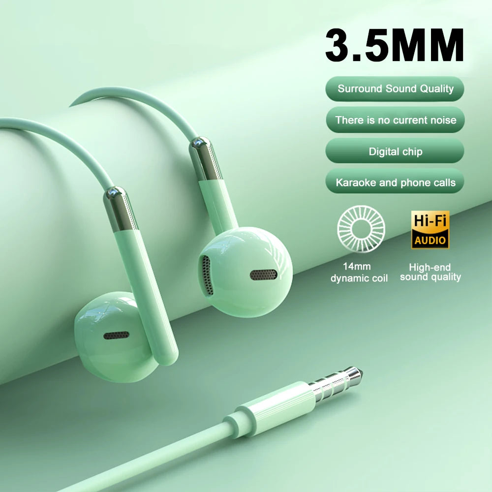 For Samsung Earplugs Dolby Surround Sound With Mic Type C 3.5mm Music Wired Headphones For Samsung Galaxy S25 S24 S23 S22 Ultra