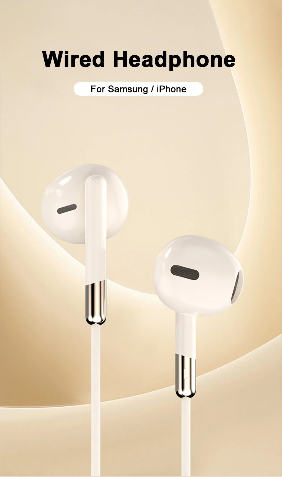 For Samsung Earplugs Dolby Surround Sound With Mic Type C 3.5mm Music Wired Headphones For Samsung Galaxy S25 S24 S23 S22 Ultra