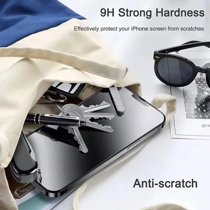 1-5PCS Anti-Spy Glass for iPhone 15 14 13 12 11 Pro Max Mini X XS XR 7 8 6 Plus Privacy Screen Protector For iPhone 17 16 17Air